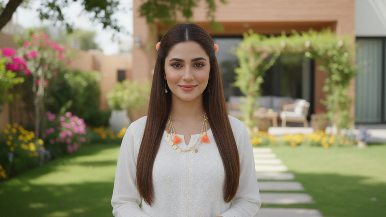 Golden Peach Dream Braided Hair Chain with Gold Coins & Pom-Poms πβ¨