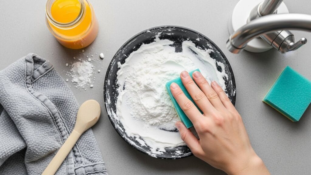 White vinegar is a highly effective solution for streak-free glass cleaning. When diluted with water and applied with a microfiber cloth, it removes fingerprints, grime, and dull marks with ease.