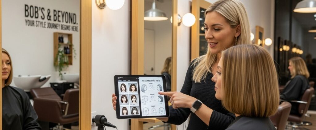 Choosing the right bob hairstyle for face shape