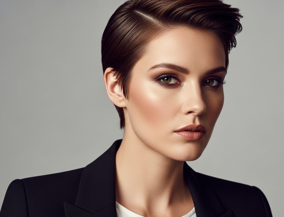 Precision pixie haircut for women in 2026