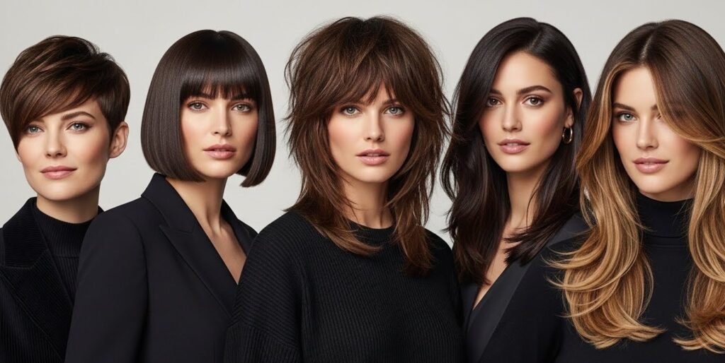 Best haircuts for women in 2026 featuring modern styles