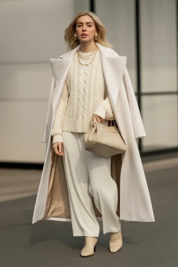 All-White Winter Ensemble