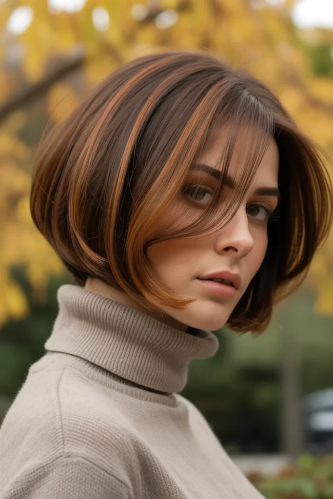 Angled Bob with Dramatic Layers
