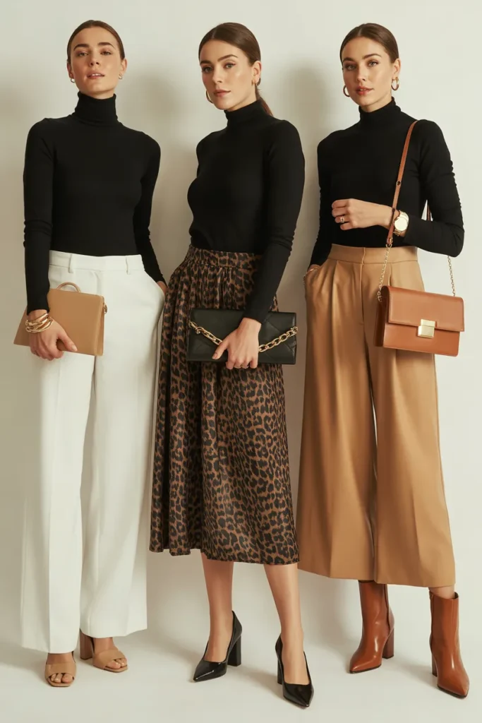 Black Turtleneck Versatility