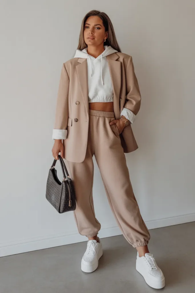 Blazer and Joggers Athleisure