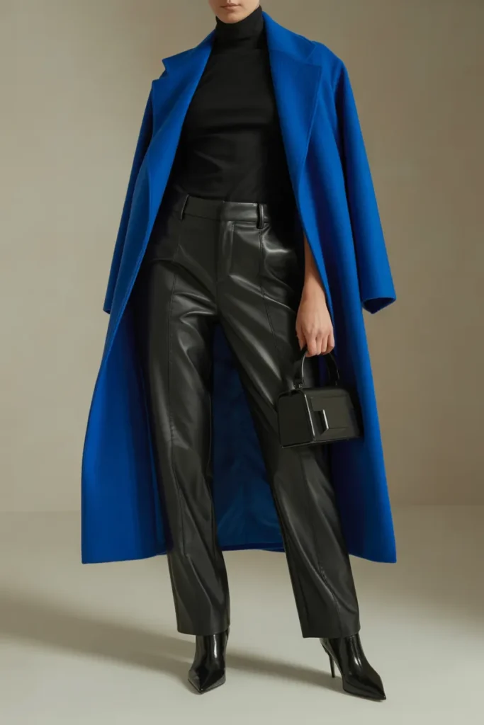 Bold Color Pop Winter Coat