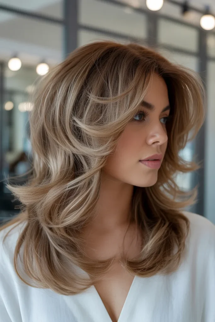 Butterfly Haircut with Movement