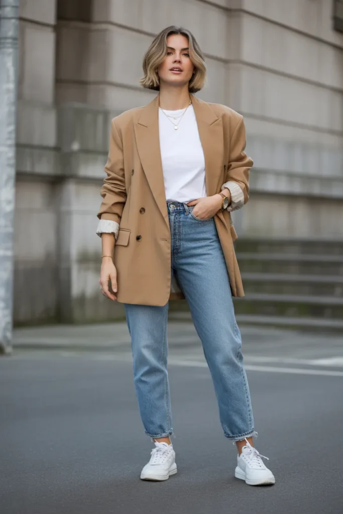 Casual Blazer Winter Look