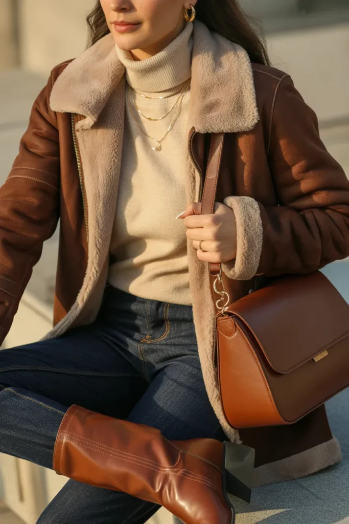 Chocolate Brown Suede Jacket