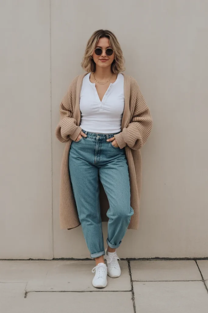 Cozy Cardigan Layering Look