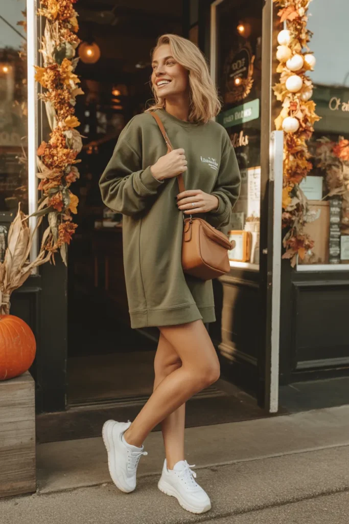 Cozy Sweatshirt Dress for Easy Styling