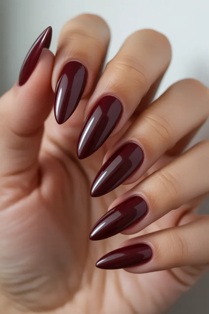 Deep Burgundy Wine Elegance