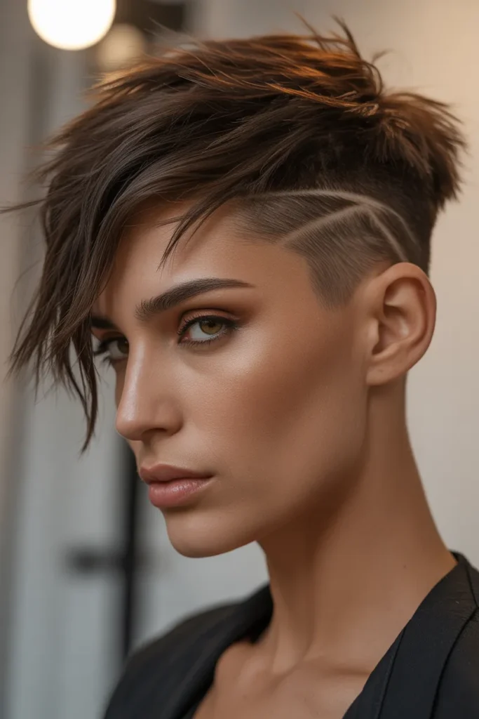 Disconnected Undercut Style