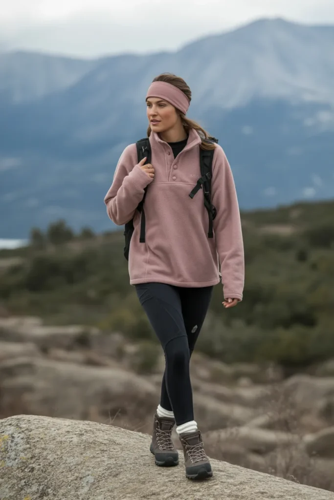 Fleece Pullover Outdoor Look