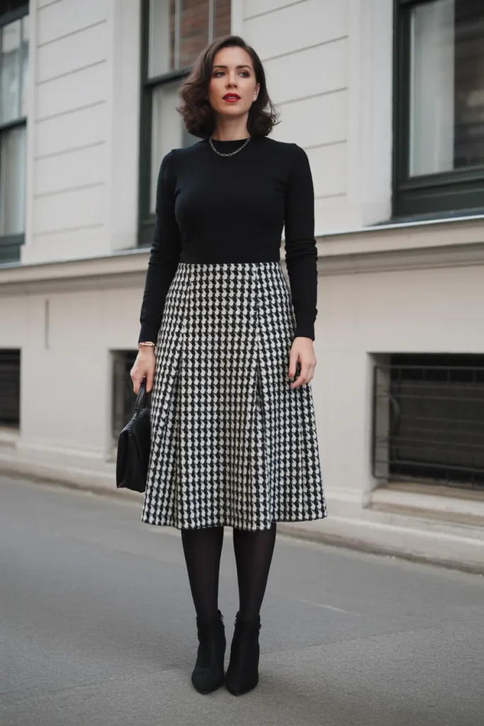 Houndstooth Pattern Mix