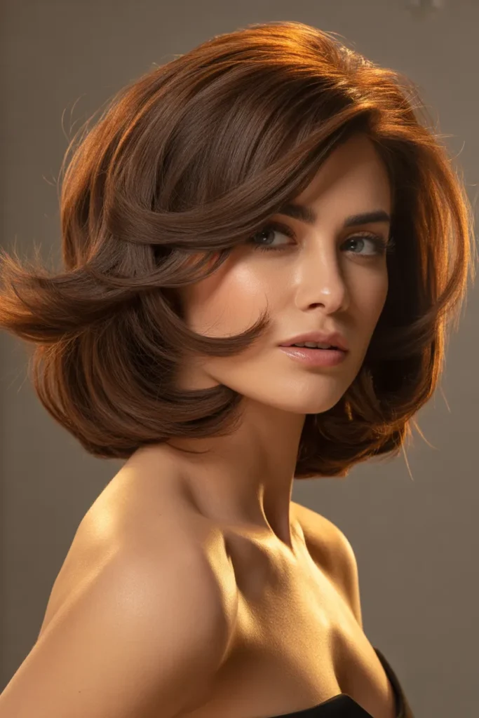 Italian Bob with Volume