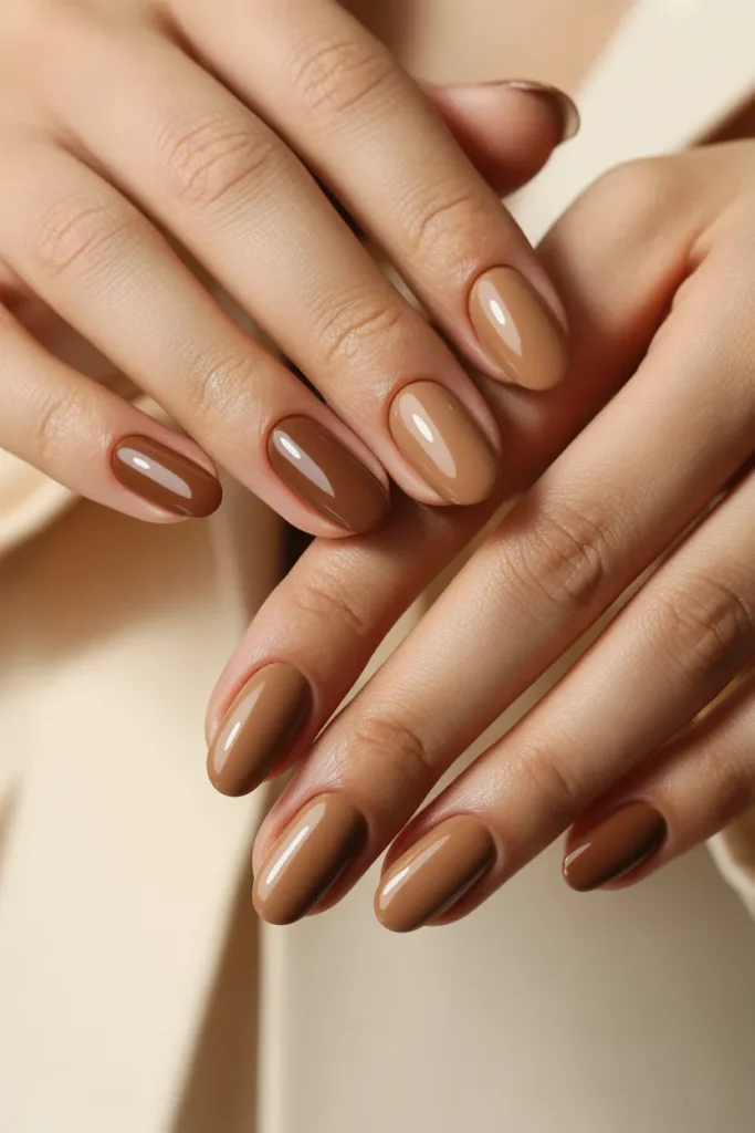 Mocha Brown Minimalist Beauty