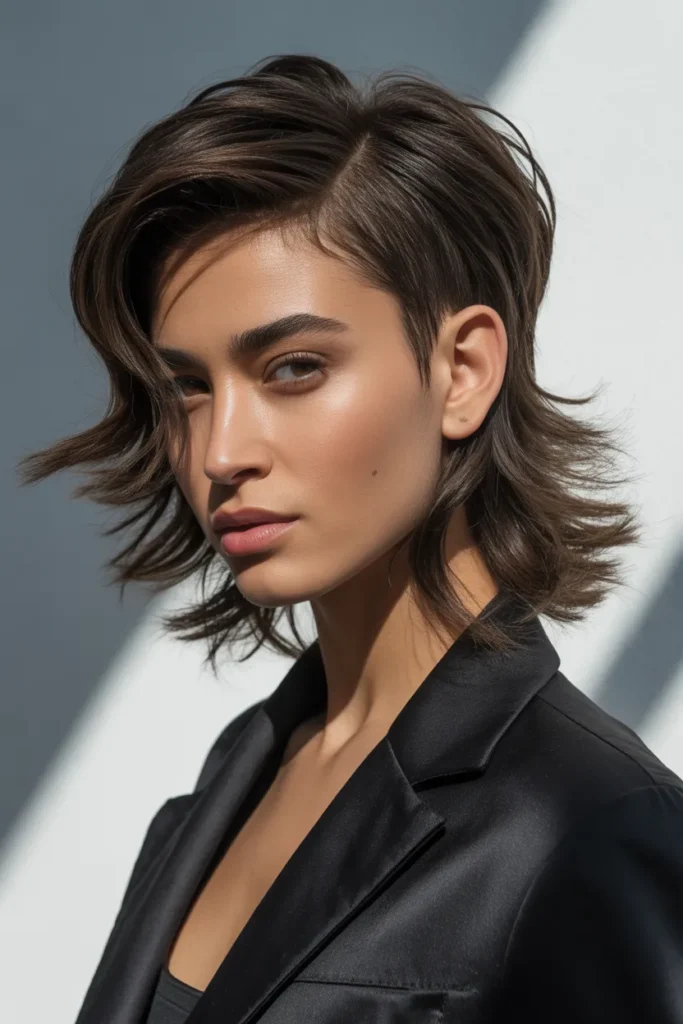 Modern Mullet Haircut