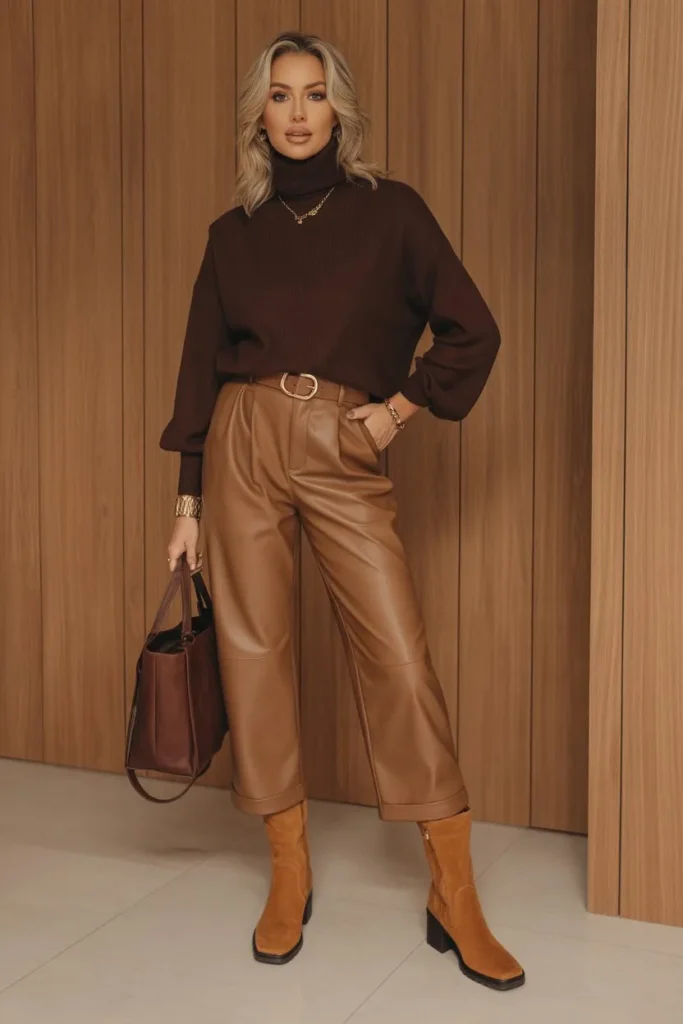 Monochrome Brown Ensemble