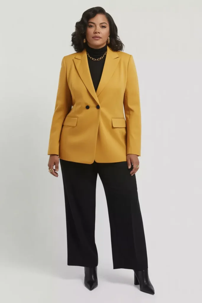 Mustard Yellow Statement Piece