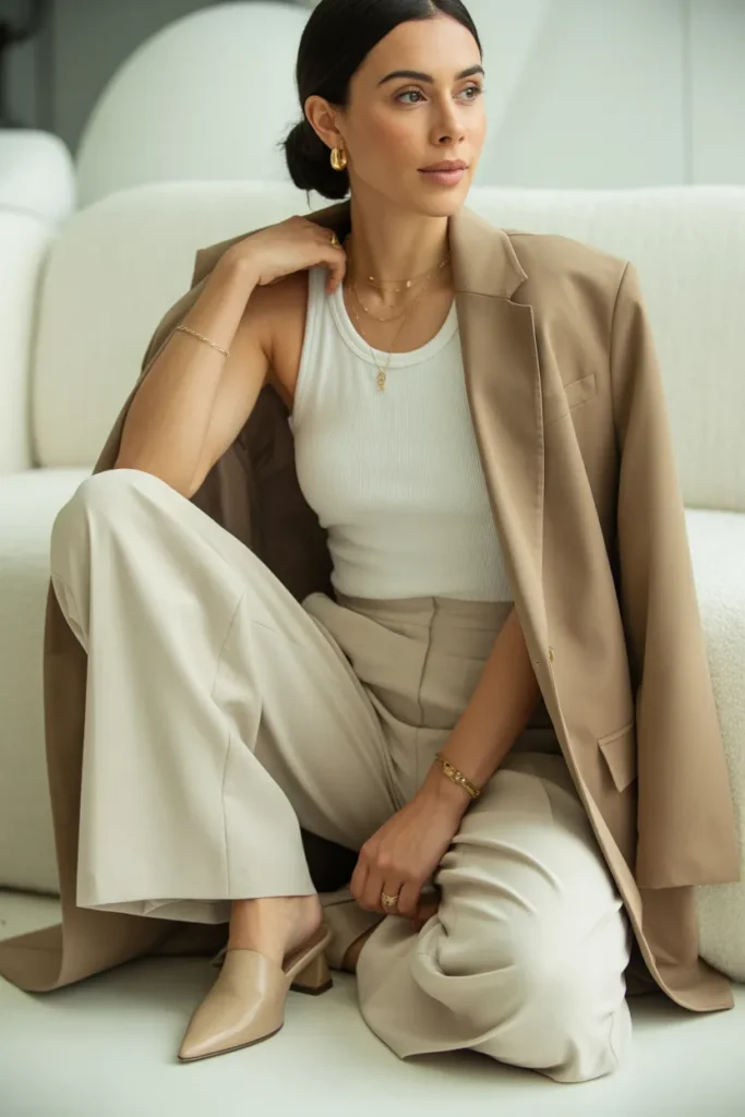 Neutral Tone Earth Palette Outfit