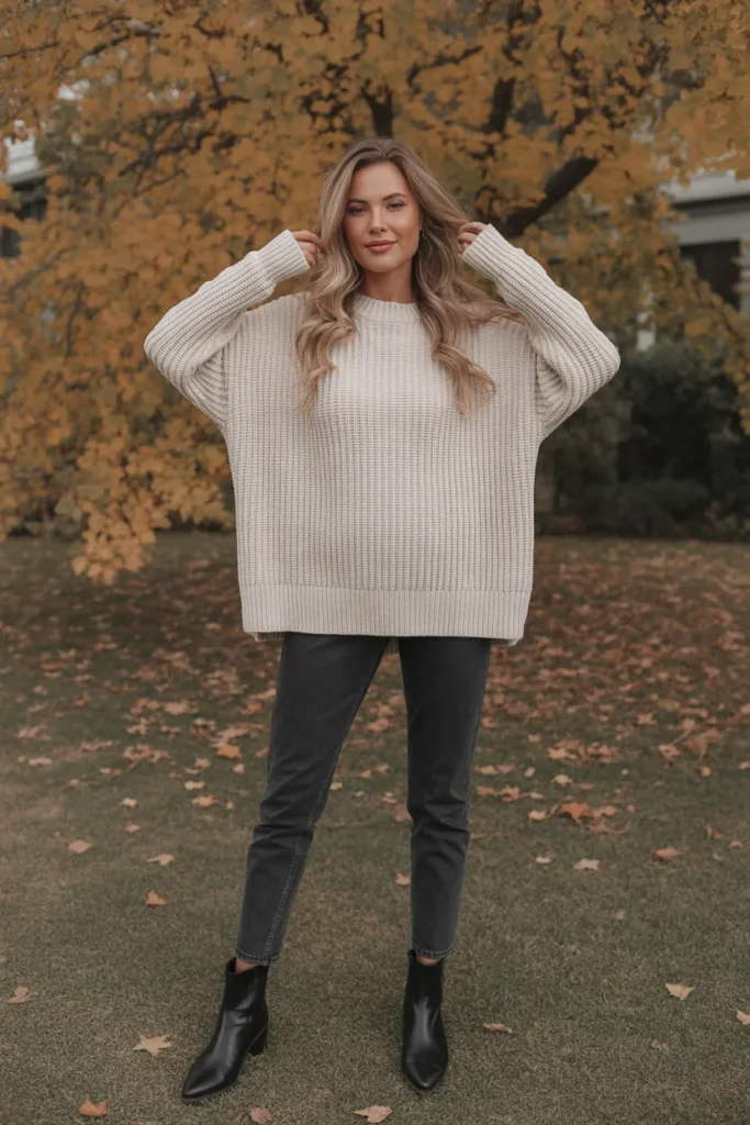 Oversized Knit Sweaters