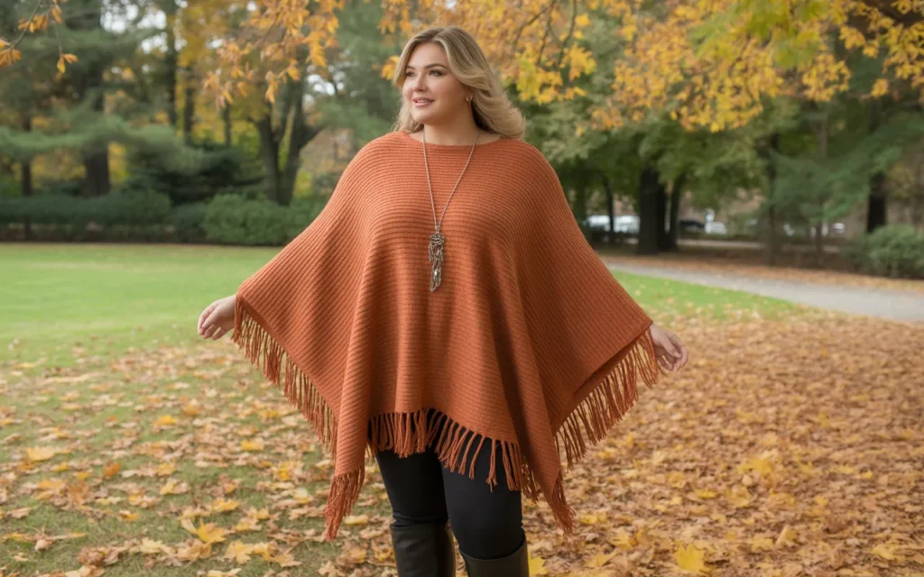 Chic cozy fall outfits for plus size women casual style inspiration

