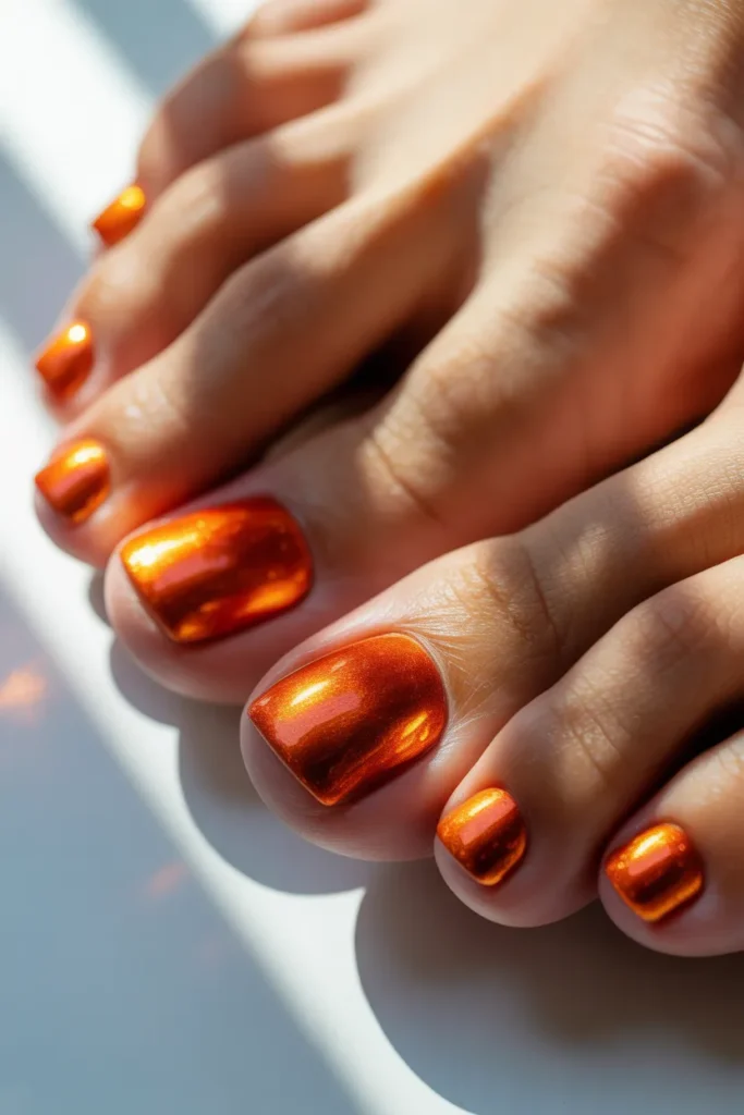 Pumpkin Spice Chrome Finish