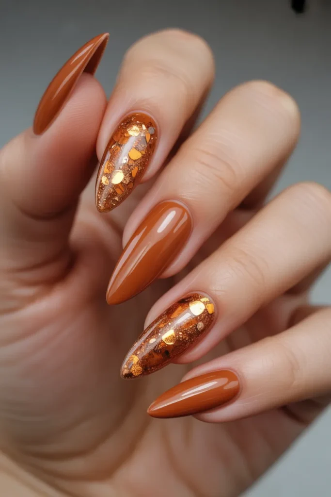 Pumpkin Spice Glitter Glam