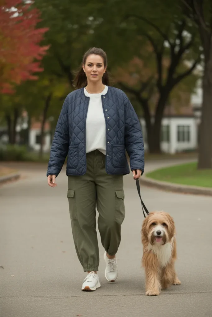 Quilted Jacket with Basics