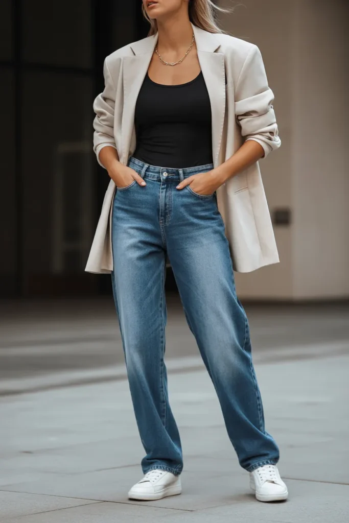 Relaxed Slouchy Denim