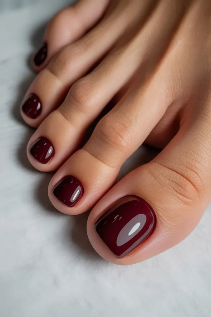 Rich Burgundy Elegance