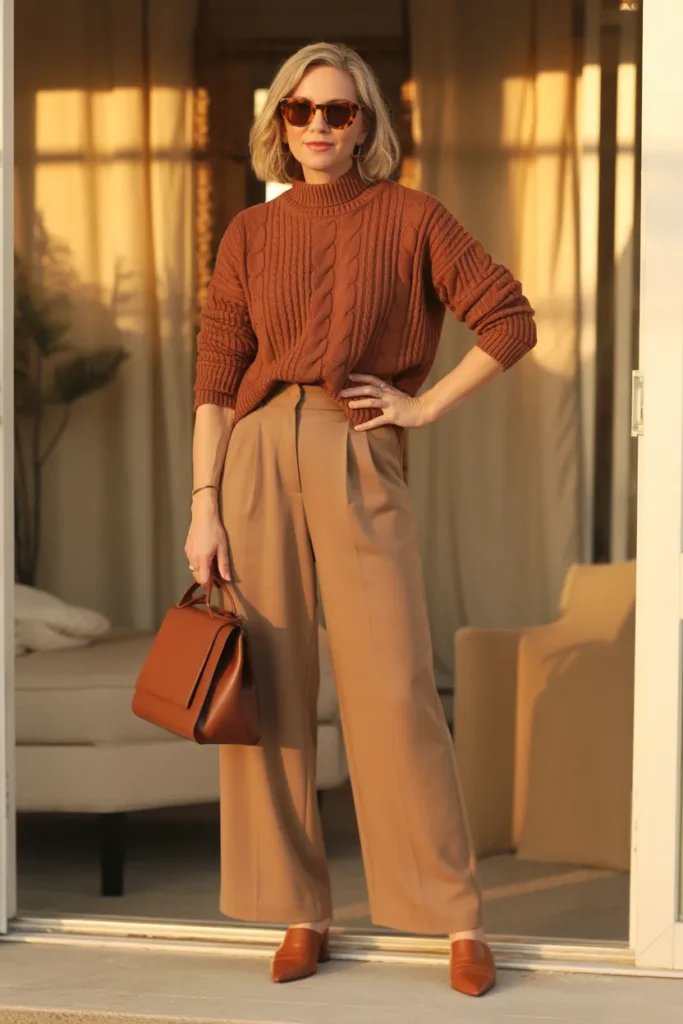 Rust Colored Fall Ensemble