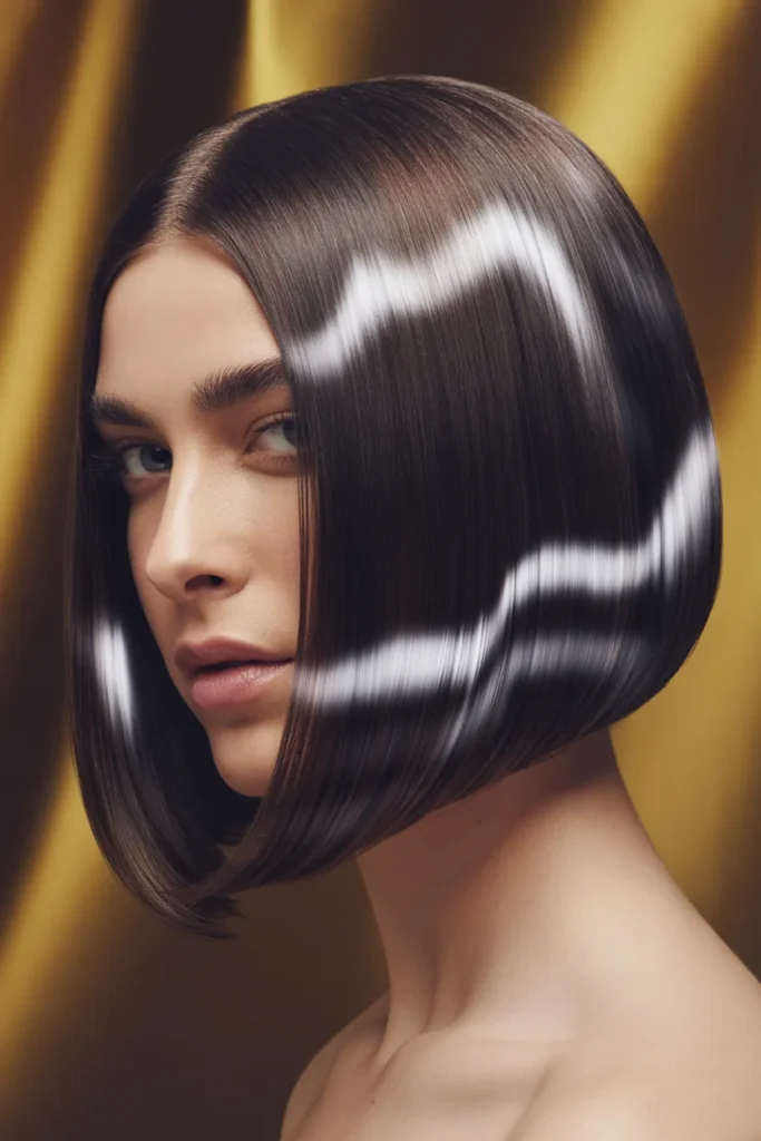 Sleek Glass Hair