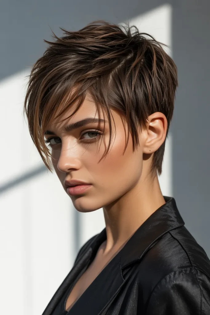 Textured Pixie Cut
