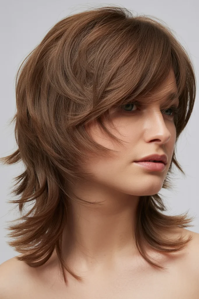 The Modern Shag Haircut