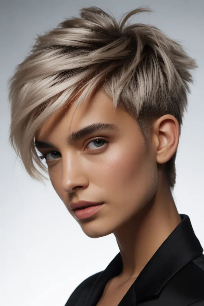 The Textured Pixie Cut