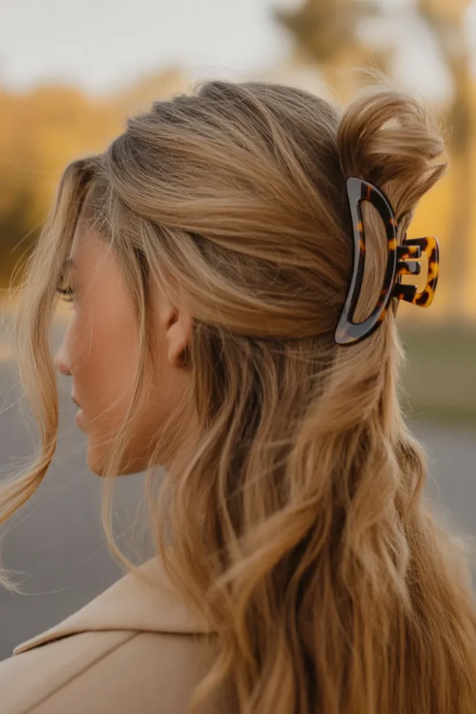 Trendy Claw Clip Updo