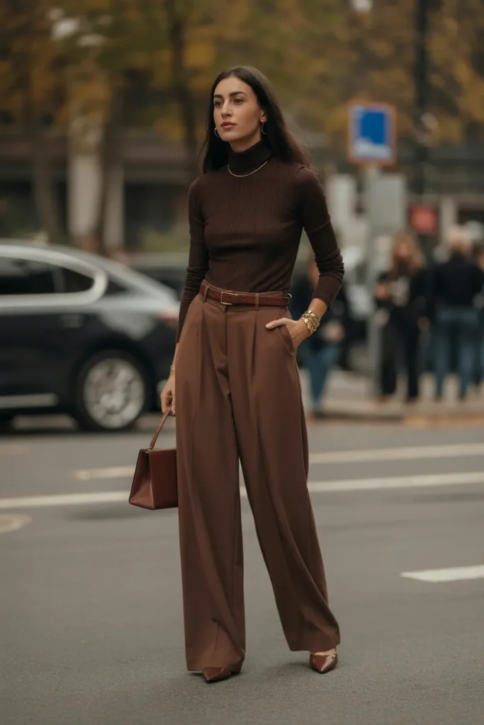 Wide-Leg Trousers