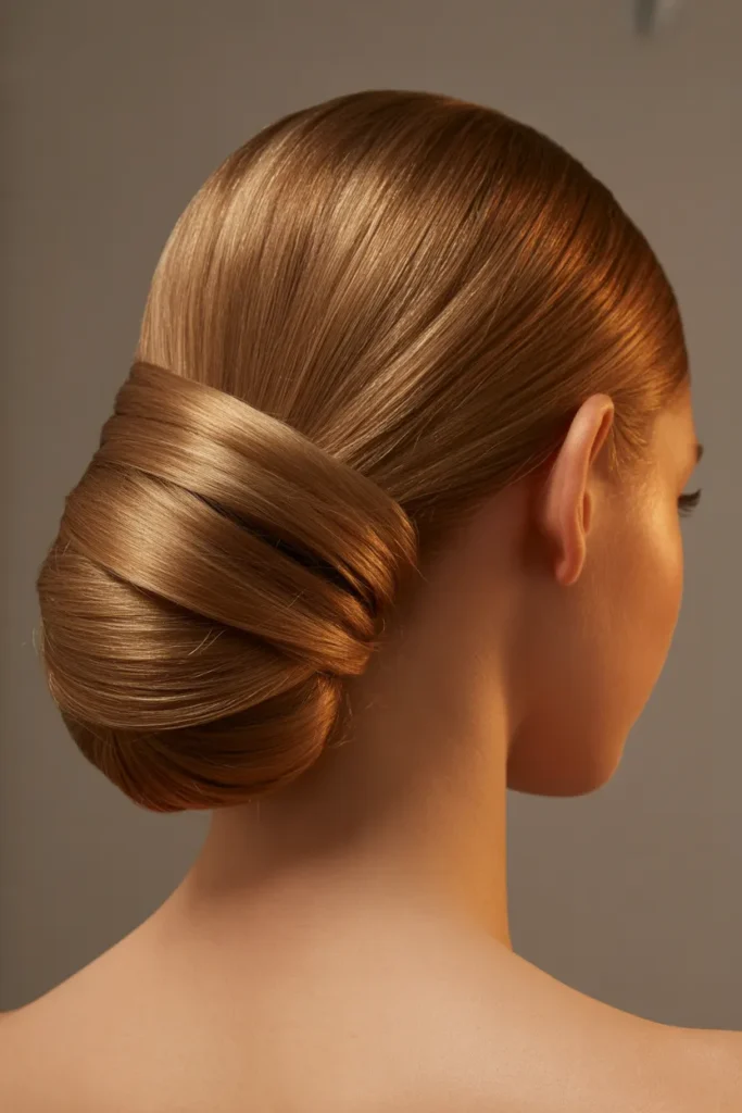 Wrapped Low Bun with Elegance