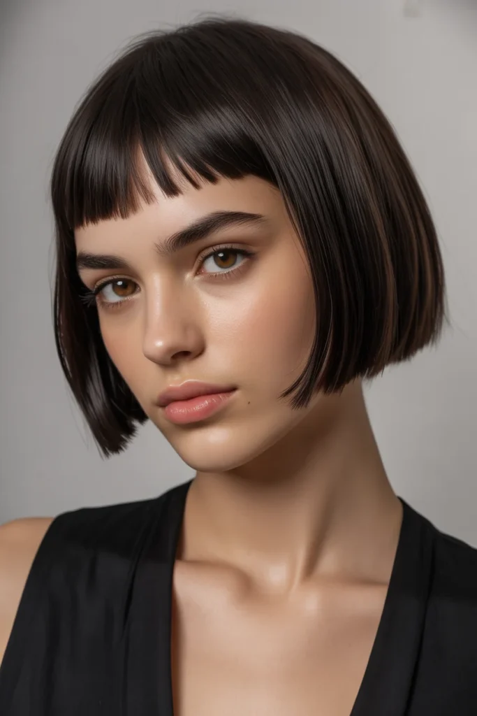 The Micro Fringe Bob