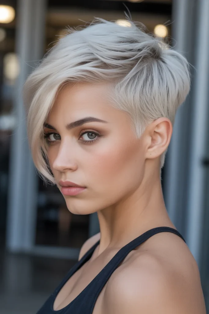  The Edgy Undercut Pixie
