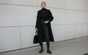 All-Black Minimalist Outfit