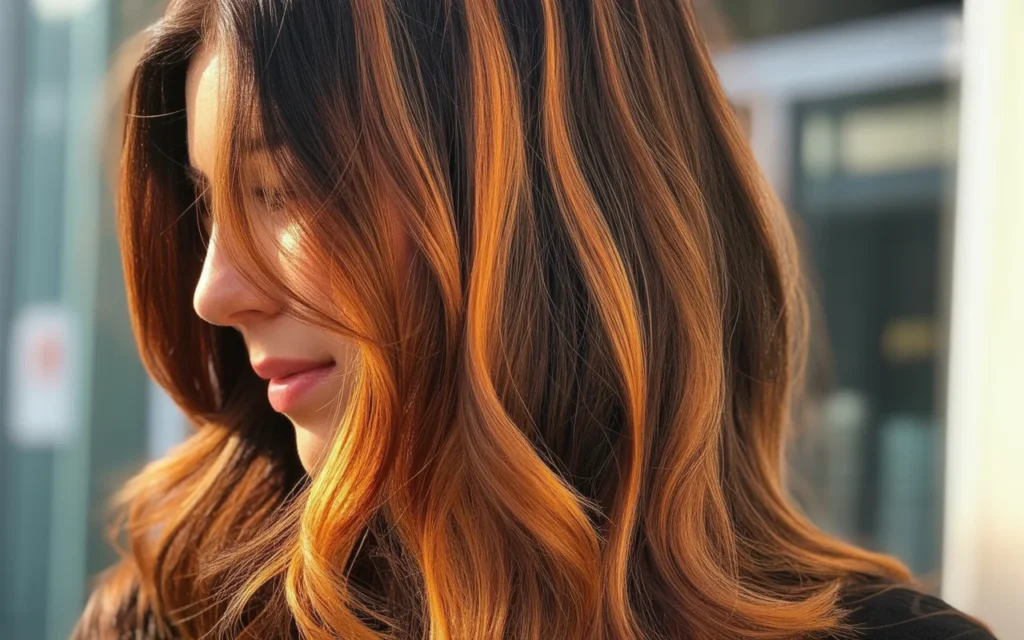 Hair Color Ideas Amber Glow Balayage