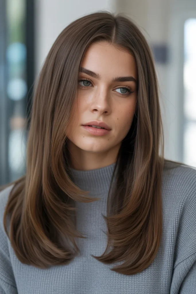  Ash Brown for a Cool-Toned Fall Look