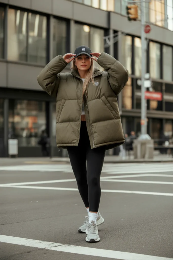 Athleisure Meets Street Style Hybrid