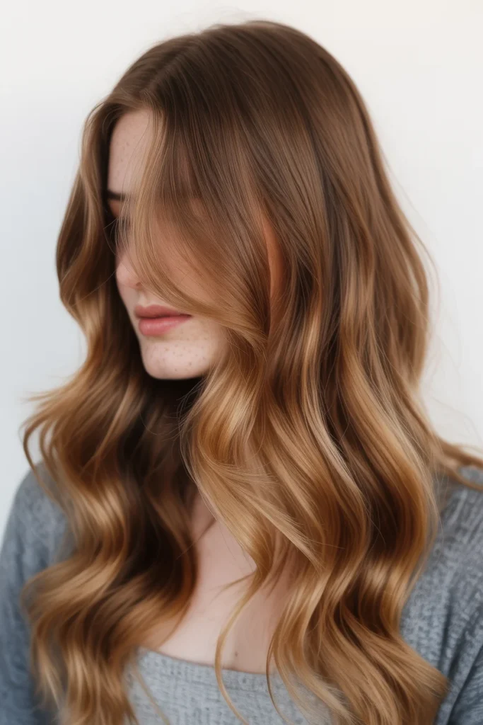 Auburn Balayage Beauty