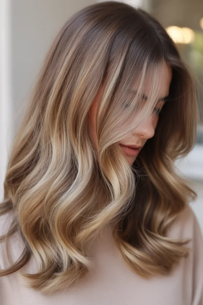 Beige Blonde Balayage
