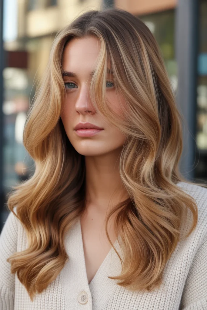 Beige Blonde with Caramel Dimensions