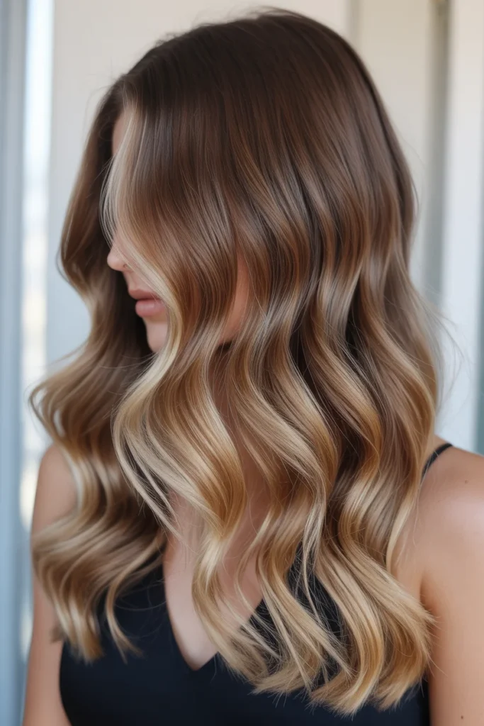  Bronde Balayage with Natural Flow